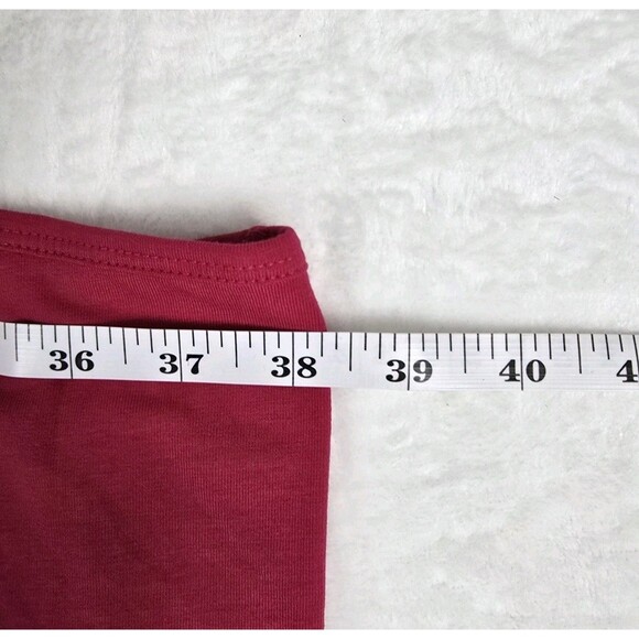 Universal Standard V-Neck Tank Top Pink Pima Cotton Size 4XL NWT - Picture 6 of 7